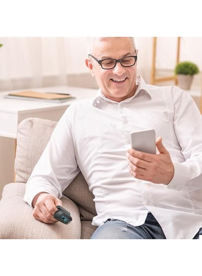 Pulse Oximeter - Fingertip Oxygen Saturation & Heart Rate Monitor - High Accuracy & Easy to Use - Portable Digital Health Tracker for Daily Use - Image 4