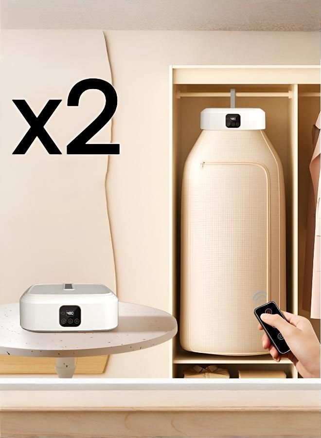 مجفف ملابس ذكي قابل للطي مع تعقيم - تجفيف سريع وفعال للمنزل، الهواء الطلق والسكن الجامعي - Image 1