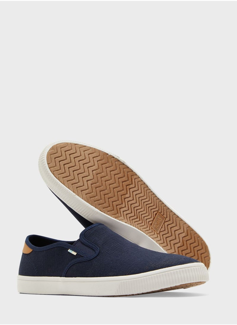 TOMS - Heritage Canvas Slip Ons - Image 1