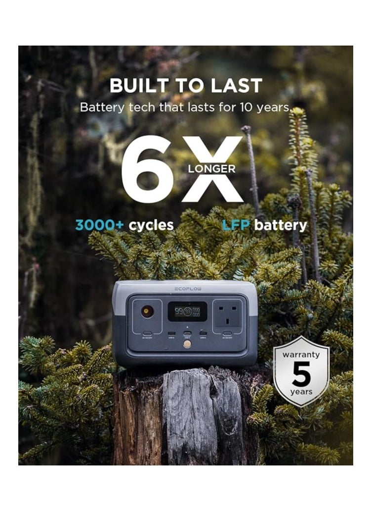 ECOFLOW - RIVER 2 Portable Power Station (300W,256Wh) - EF-RIVER200 - Image 1