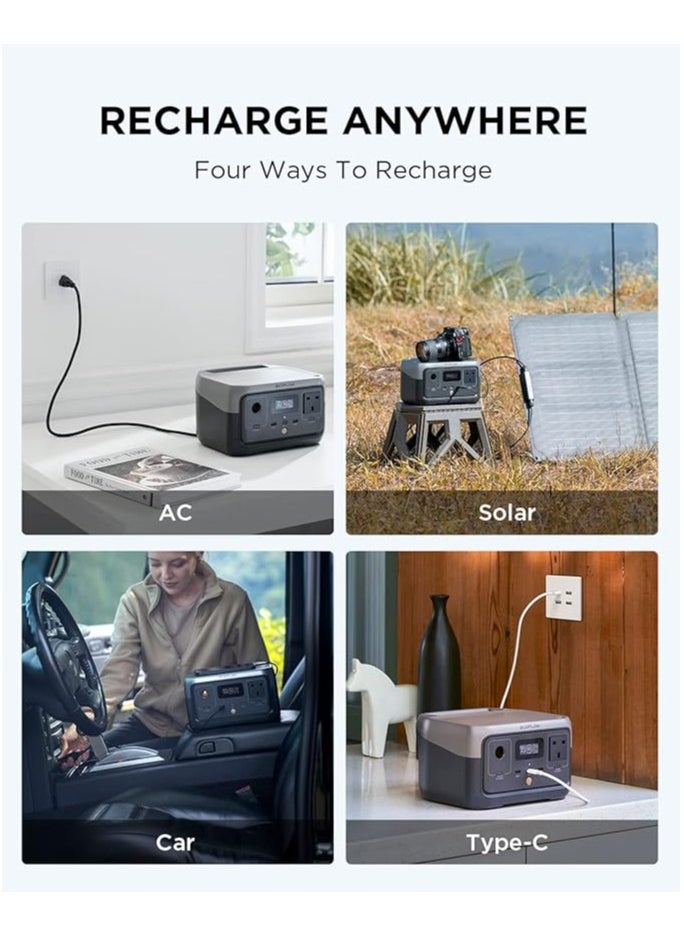 ECOFLOW - RIVER 2 Portable Power Station (300W,256Wh) - EF-RIVER200 - Image 1