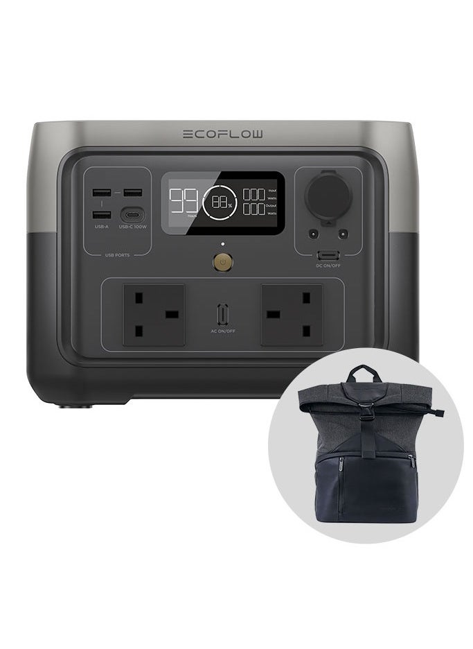 ECOFLOW - RIVER 2 Portable Power Station (300W,256Wh) - EF-RIVER200 - Image 1