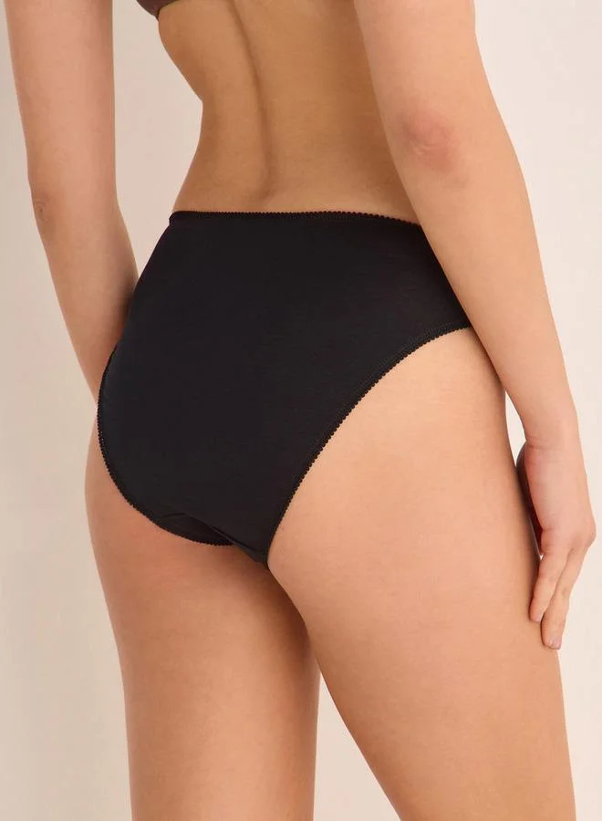 سبلاش فيڤ طقم  قطع - سراويل داخلية بيكيني مزينة بالدانتيل