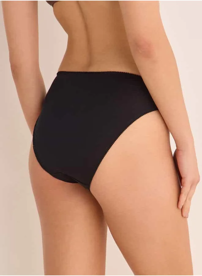 فاف Set of 5 - Lace Trim Bikini Briefs