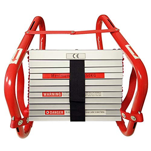 Hausse Retractable 3 Story Fire Escape Ladder, 25 Feet - Image 4