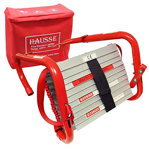 Hausse Retractable 3 Story Fire Escape Ladder, 25 Feet - Image 1