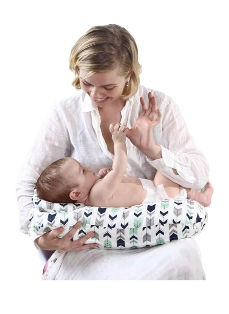Generic Baby Nursing Pillow Cotton Mother Breastfeeding Pillow Newborn Maternity Sleeping Pillow U Shape Feeding Waist Cushion+Head Pillow - Multi Color  - Image 2