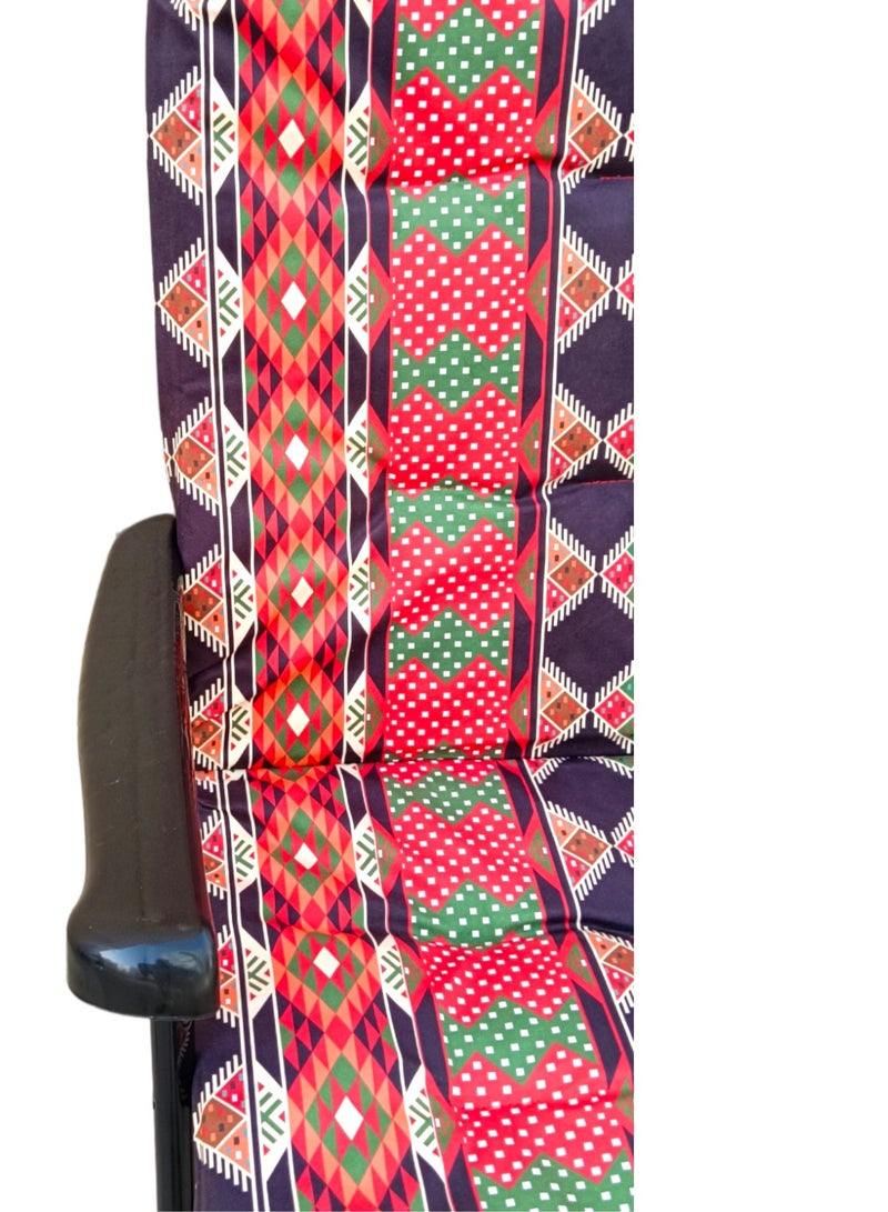 GO2CAMPS Folding Camping Chair with Cusion Premium Quality | Beach Chair | Garden Chair | Fishing Chair | Travel Chair | Picnic Chair - Image 4