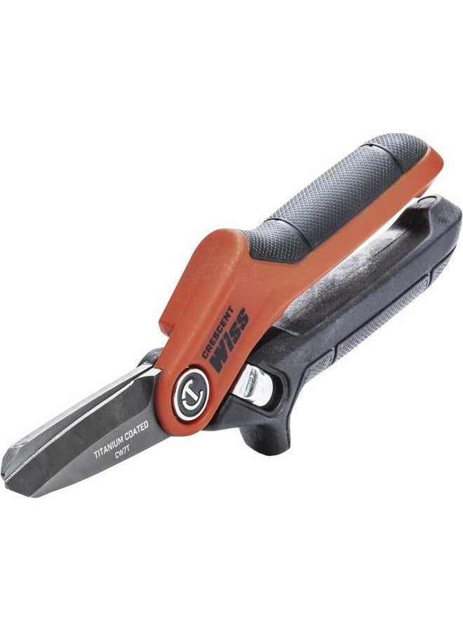 Wiss CW7T 191mm / 7-1/2in Titanium Coated Tradesman Utility Shears, Multi Color - Image 1