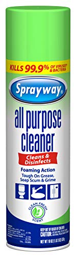 Sprayway سبراي واي منظف معقم متعدد الأغراض، عمل رغوي، 19 أونصة - Image 1