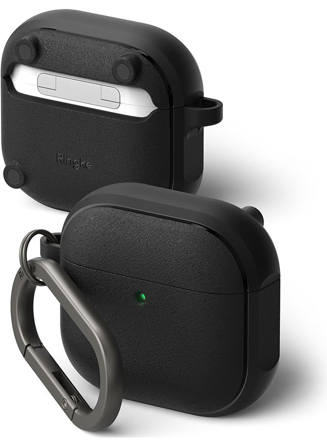 رينجك غطاء أونيكس مغناطيسي لسماعات AirPods 4، غطاء متين مقاوم للصدمات وقوي متوافق مع شاحن ماغسيف لجيل AirPods الرابع - Image 1