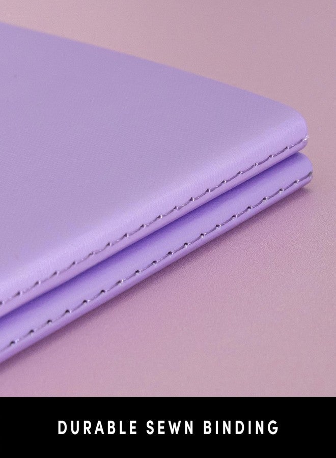 PAPERAGE Soft Cover Blank Journal Notebook, 2 Pack, (Navy), 100 Pages, Large 7.5 inches x 9.5 inches, Ideal for Sketch Book, Note Taking & Travel Journal - Image 4