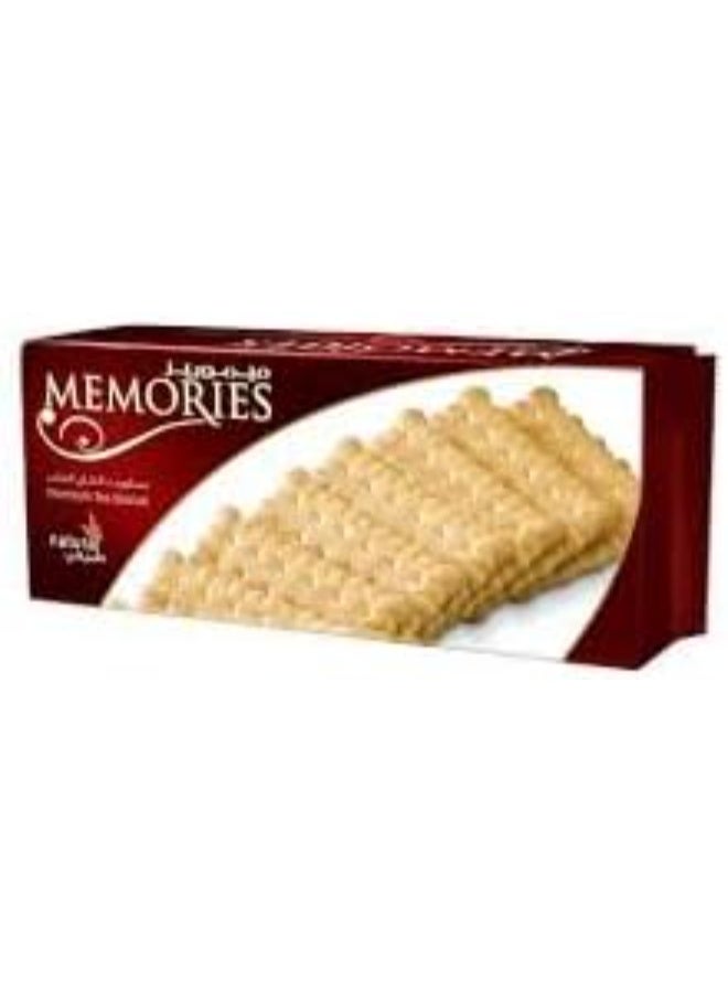 Memories Tea Biscuits, Pack of 6 | Classic Light & Crunchy Tea Cookies for Everyday Snacking - Image 1