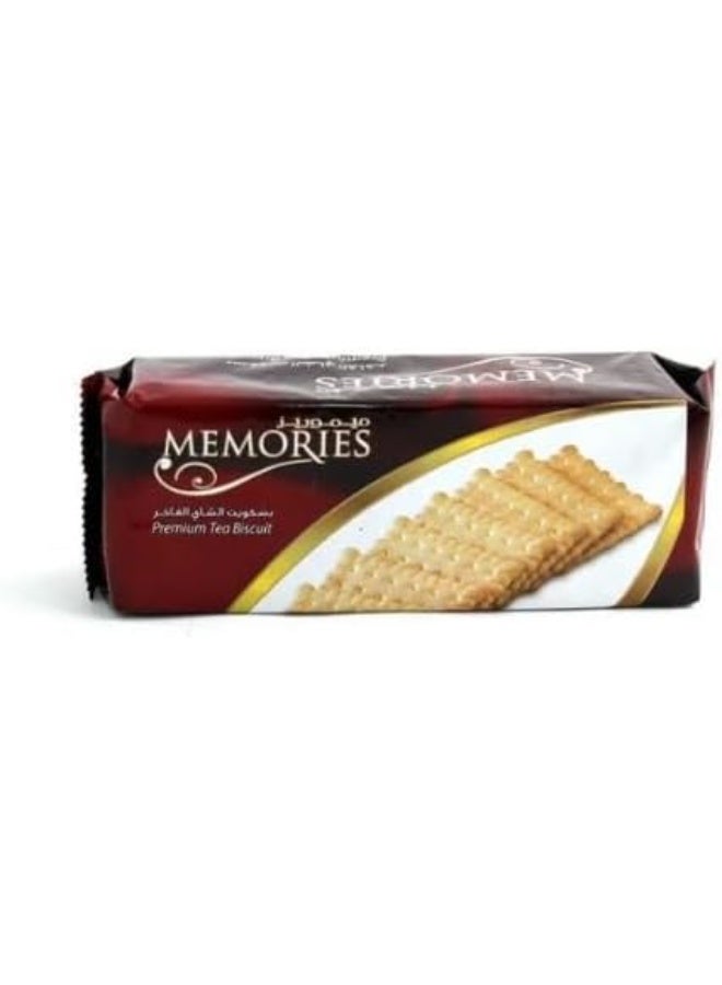 Memories Tea Biscuits, Pack of 6 | Classic Light & Crunchy Tea Cookies for Everyday Snacking - Image 2