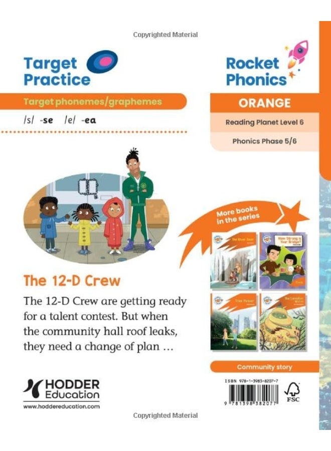 Reading Planet: Rocket Phonics - Target Practice - The 12-D Crew - Orange - Image 2