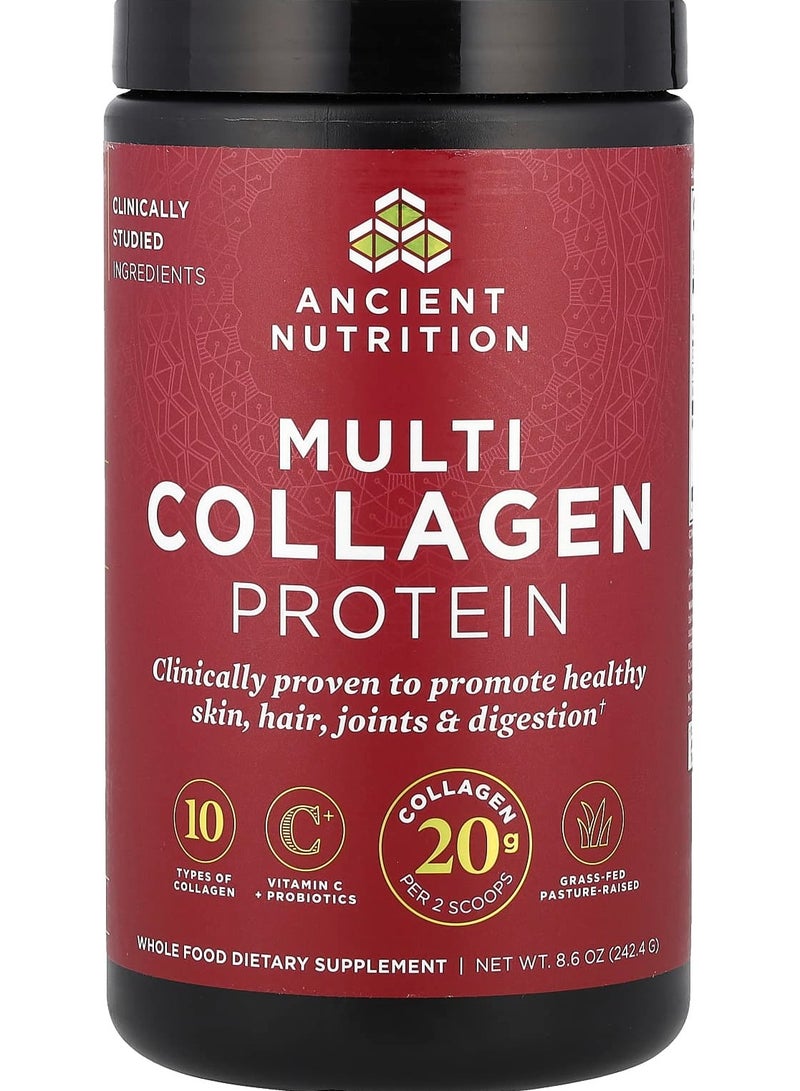 Ancient Nutrition بروتين الكولاجين المتعدد 8.6 أونصة 242.4 جرام