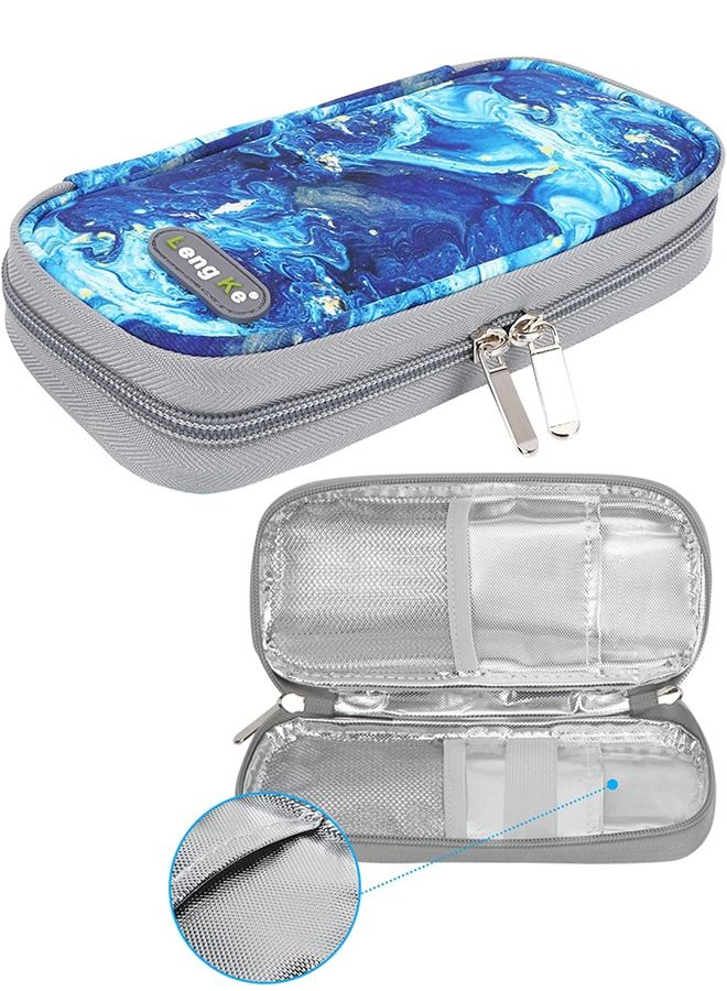 Leng Ke Portable Insulin Cooler Travel Case Diabetic Cooler Bag Insulin Cooling Bag for Insulin Pen and Insulin Medicine - Image 1