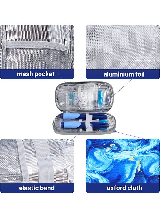 Leng Ke Portable Insulin Cooler Travel Case Diabetic Cooler Bag Insulin Cooling Bag for Insulin Pen and Insulin Medicine - Image 4