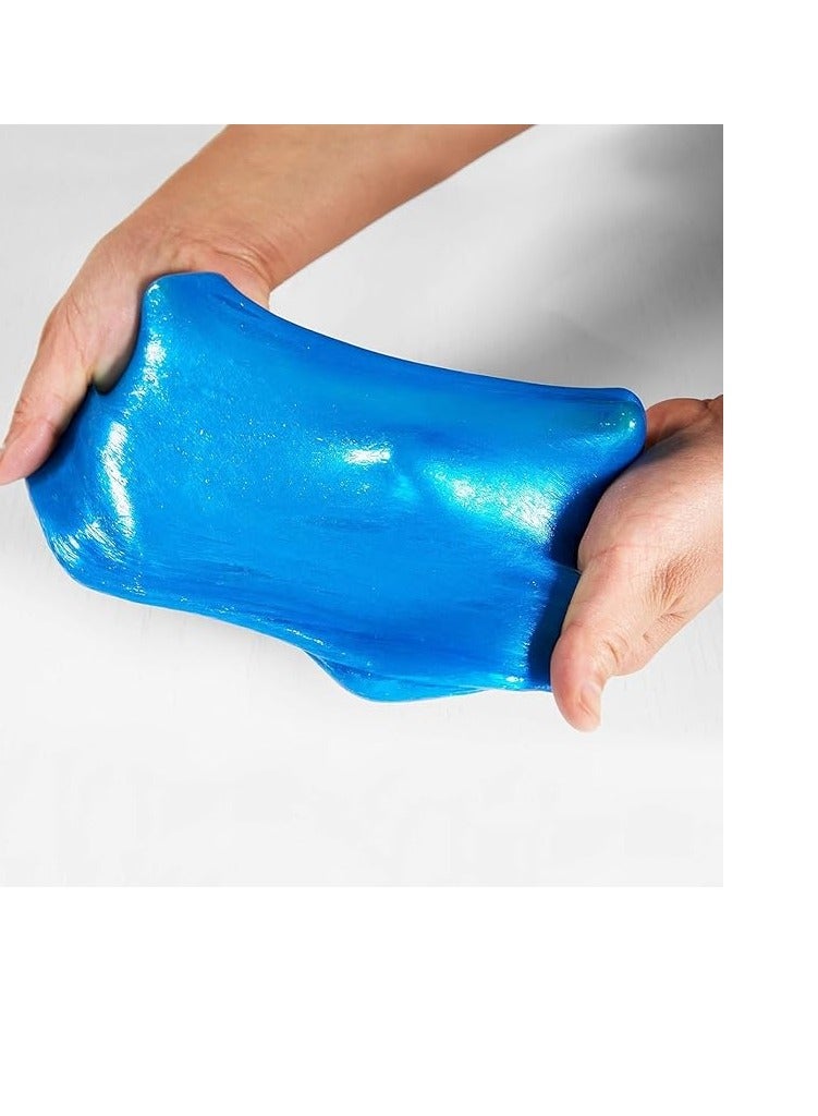 إلميرز غراء ملون قابل للغسل للسلايم 147 مل أزرق معدني - Image 2