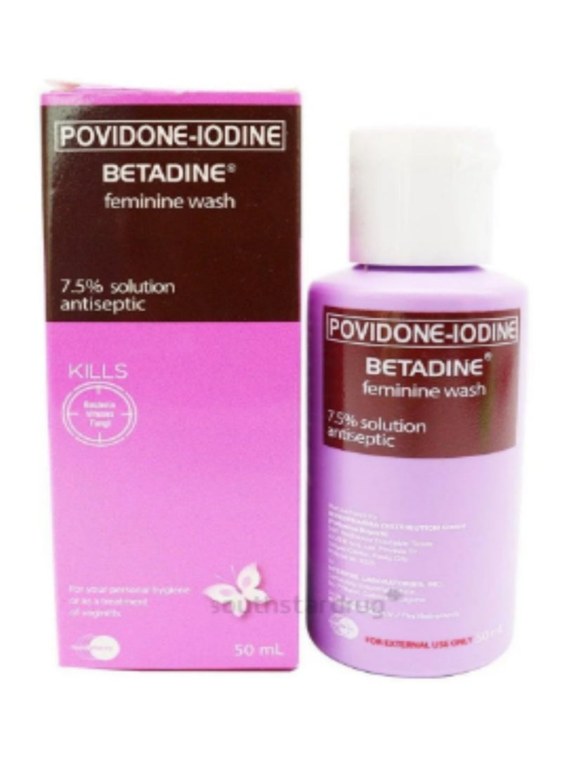 Betadine Feminine wash 50 Ml
