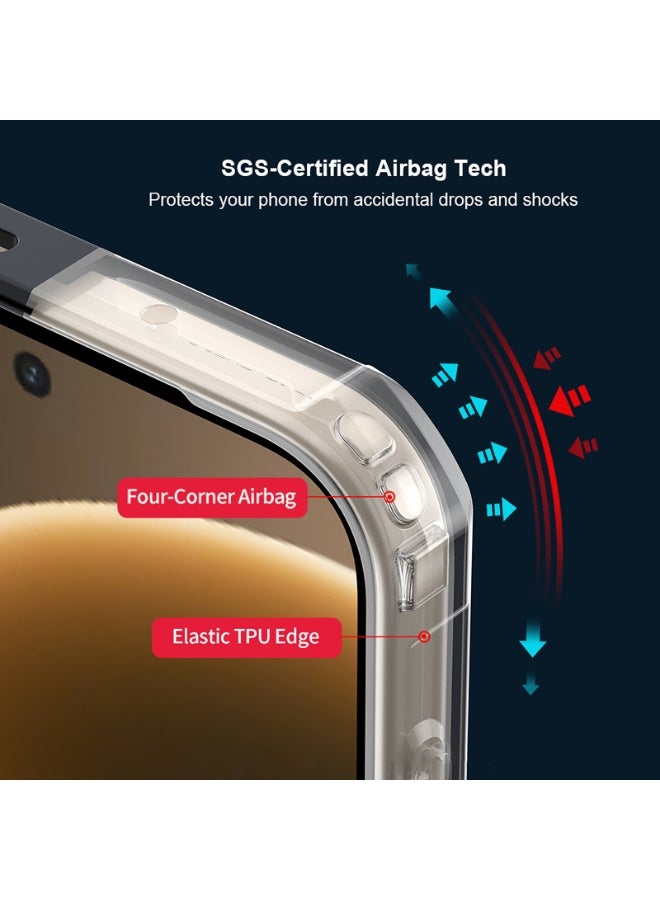 غطاء لهاتف OnePlus 15 مع حماية عدسة الكاميرا، غطاء خلفي، واقي للصدمات مصنوع من TPU + PC، مقاوم للاصفرار، نحيف ومناسب بشكل مثالي - Image 4