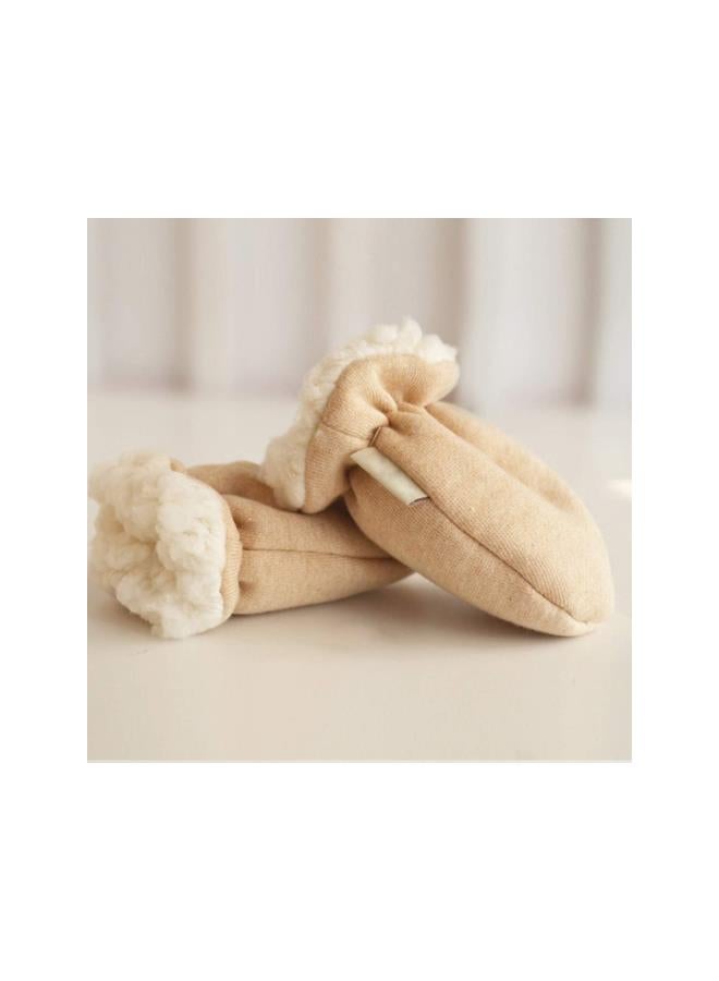 silvercnc Newborn Baby Winter Fleece Gloves Mittens Infant Toddler Anti-Scratch Gloves Thicken Sherpa Lined Mitten For 0-24 Month  - Image 3