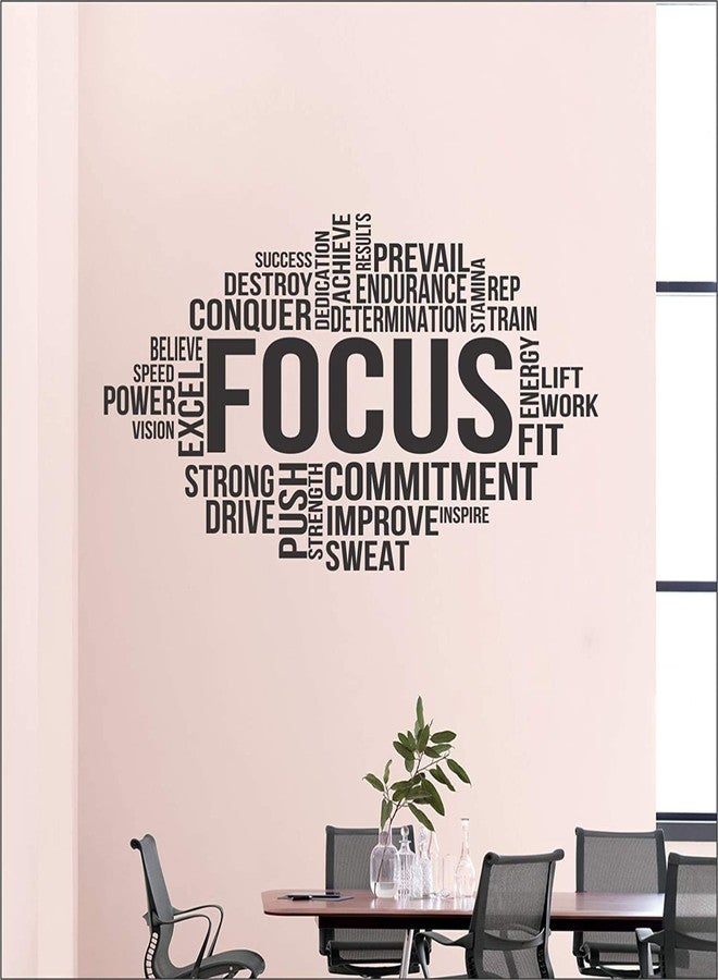 Techgifti Motivational - Quotes - Wall Sticker for Bedroom, Living Room, Kids Room, Office (Size - 65 Cm X 125 Cm)(Polyvinyl Chloride) - Image 3