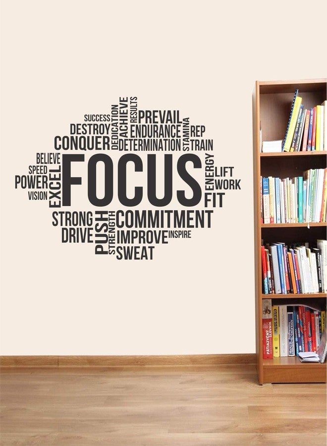 Techgifti Motivational - Quotes - Wall Sticker for Bedroom, Living Room, Kids Room, Office (Size - 65 Cm X 125 Cm)(Polyvinyl Chloride) - Image 4