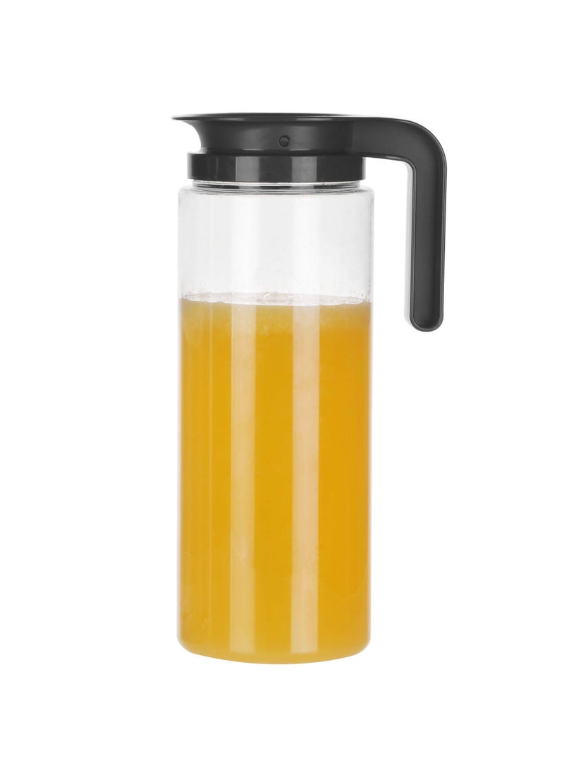 komax Komax Plastic Pitcher with Lid  21quart  672oz Tritan BPAFree Plastic Water Pitchers  Hot  Cold Drink Pitcher  SpillProof Gravity Pouring Mechanism Dark Charcoal 