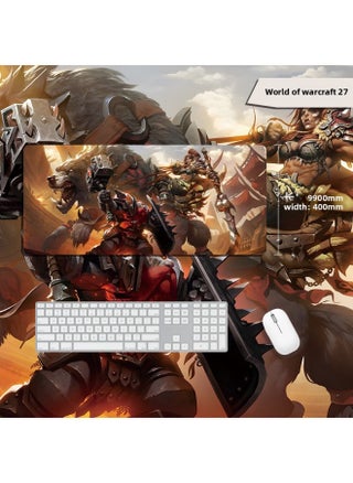 World Of Warcraft Mouse Pad Oversized E-Sports Internet Cafe Game Boys Computer Table Pad Wow Lich King Keyboard Pad-Color:900*400*3mm-Pattern:World Of Warcraft 27 - pzsku/ZE71F15D48BDC260240BDZ/45/1746215778/148af7a8-b463-4fd4-89cd-41760c0900b1