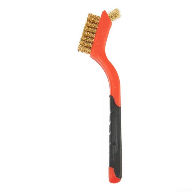 Professional Brass Nylon Steel Wire Brush Kit For Rust Slag Removal Copper Wire - Image 1