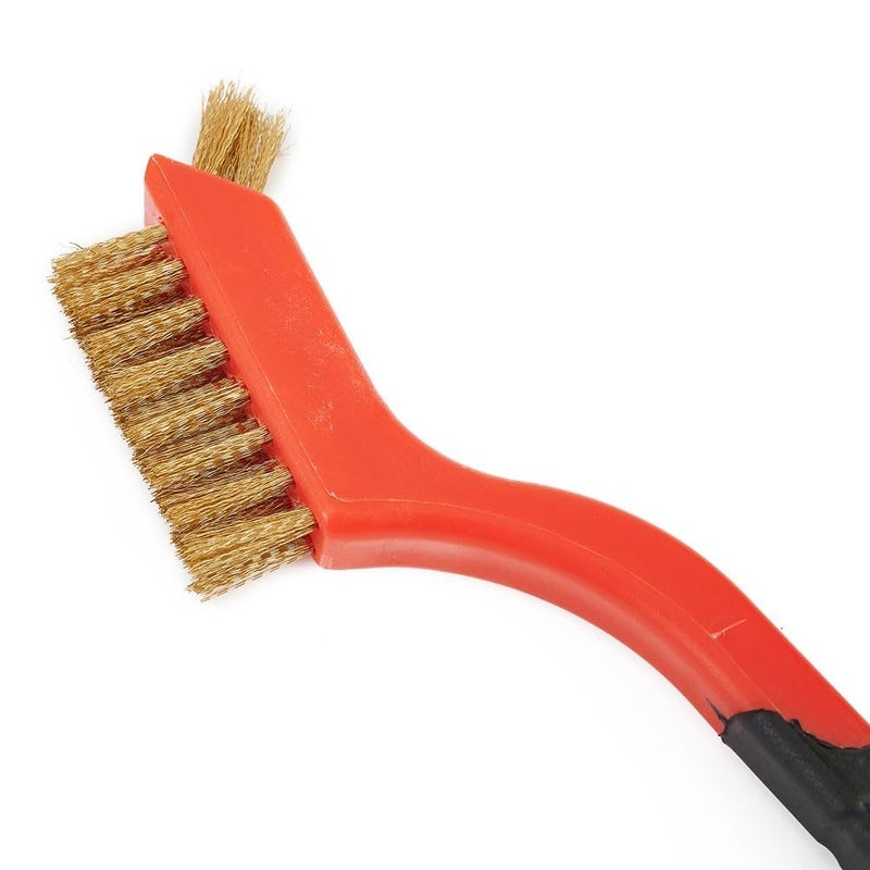 Professional Brass Nylon Steel Wire Brush Kit For Rust Slag Removal Copper Wire - Image 3