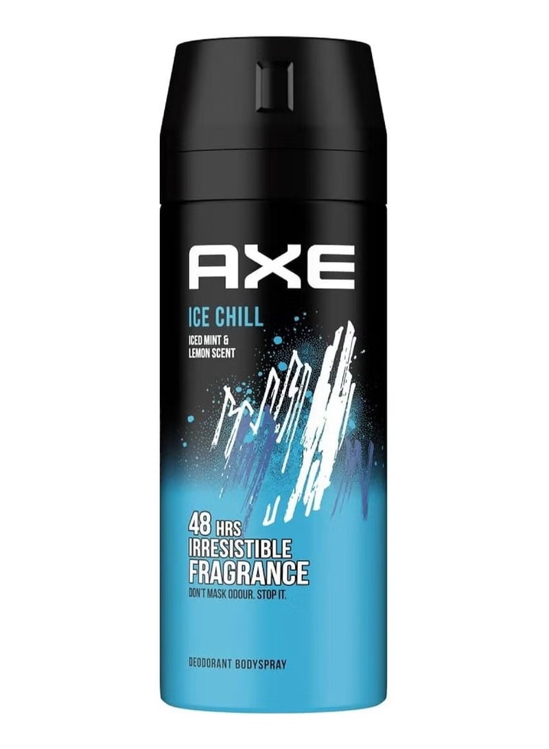 أكس Ice Chill Deodorant Spray Clear 150ml