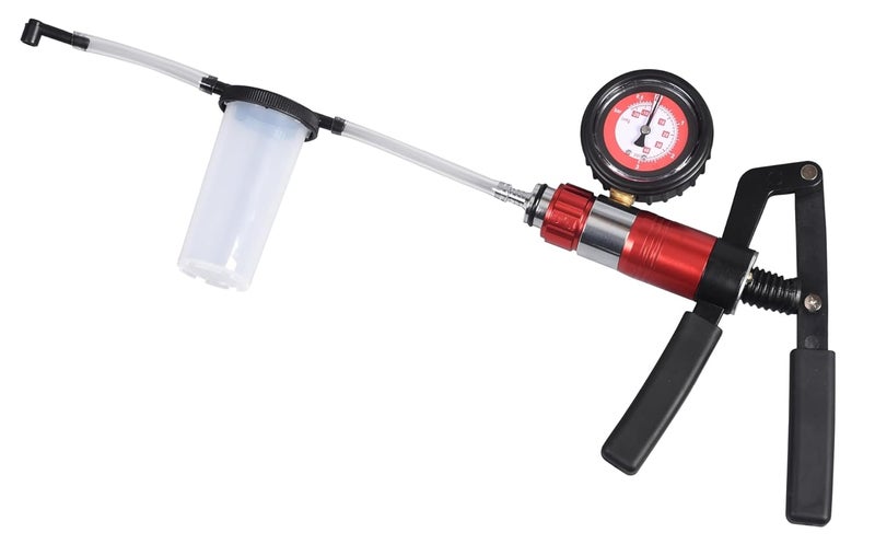 DHA 2 in 1 Hand Held Vacuum and Pressure Pump Tester Brake Fluid Bleeding Kit for Car and Motorcycle - Image 5