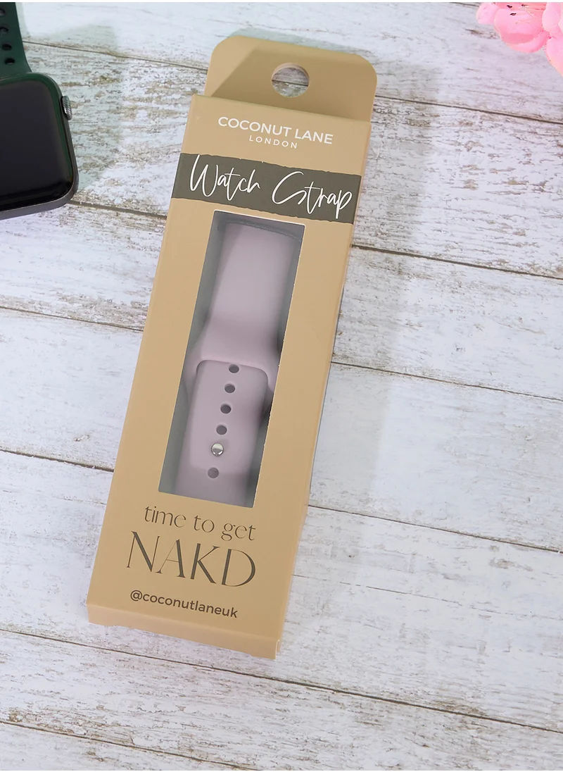 كوكونت لين Lavender Lilac Apple Watch Strap 38/40