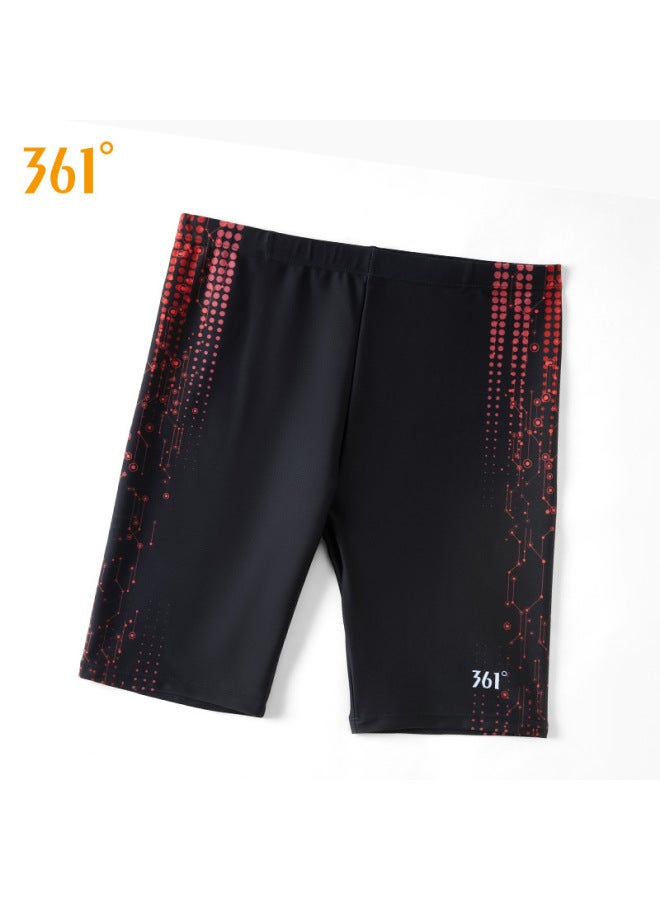 361 Swimming Trunks Men's Swimwear Five-point Shorts Anti-embarrassment Professional Quick-drying Loose Swimming Gear Set High Elasticity