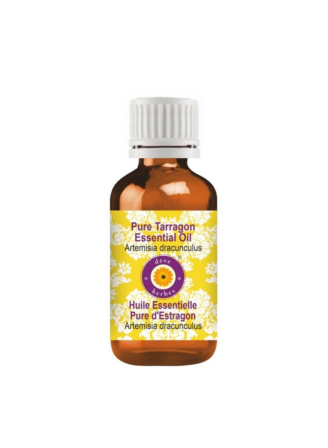 Deve Herbes Tarragon Essential Oil (Artemisia dracunculus) Pure | Non-Sticky | Non-greasy | Lightweight | Men & Women | All Skin Types | Steam Distilled 5ml - Image 1