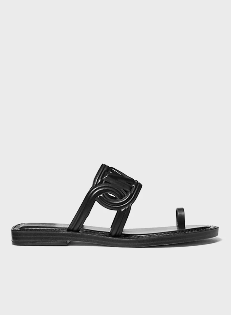 Michael Kors Alma Leather Sandal