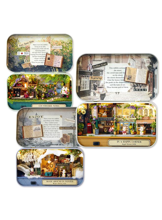 Bluejw Zhiqu House Diy Cabin Box Theater Handmade Small House Assembled Model Toys Birthday Gift For Girls - Image 3