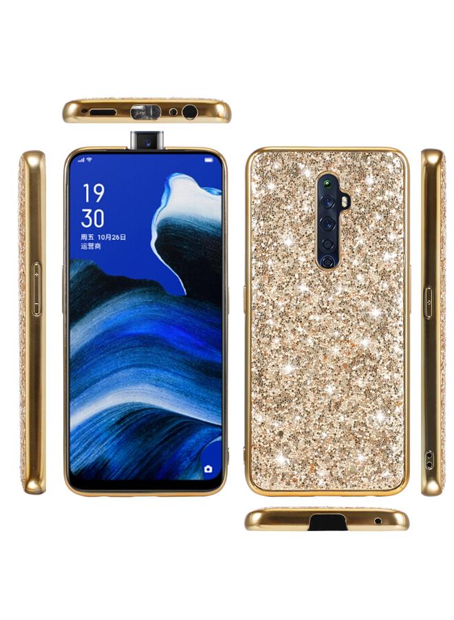 اس-توب جراب لهاتف OPPO Reno2 Z جراب واقٍ مقاوم للصدمات من مادة TPU اللامعة - Image 2