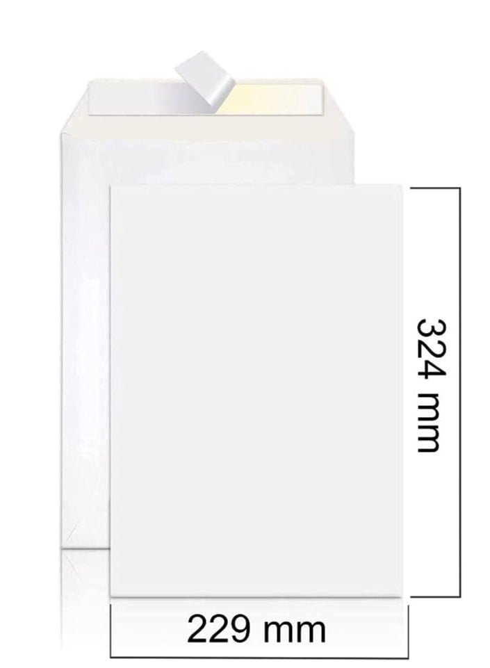 Libra 250-Piece A4 Size White Envelopes - Image 1