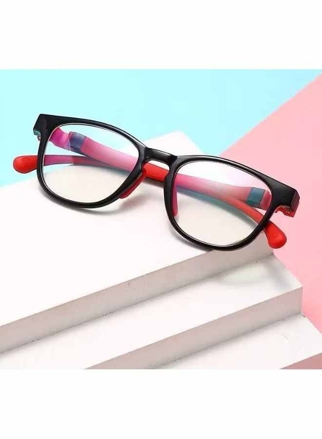 واي جيه نظارات حماية للأطفال ضد الضوء الأزرق، مضادة للوهج وإجهاد العين، مزودة بحماية من الأشعة فوق البنفسجية لمشاهدة التلفاز والهاتف، مصنوعة من السيليكون الآمن للأطفال من عمر 3-10 سنوات للبنين والبنات - Image 5