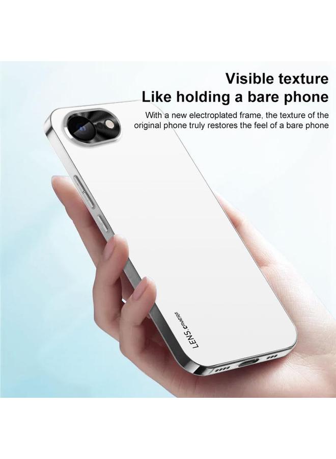 S-TOP Case For iPhone 16 Pro AG Frosted Electroplating Acrylic Phone Case - Image 2
