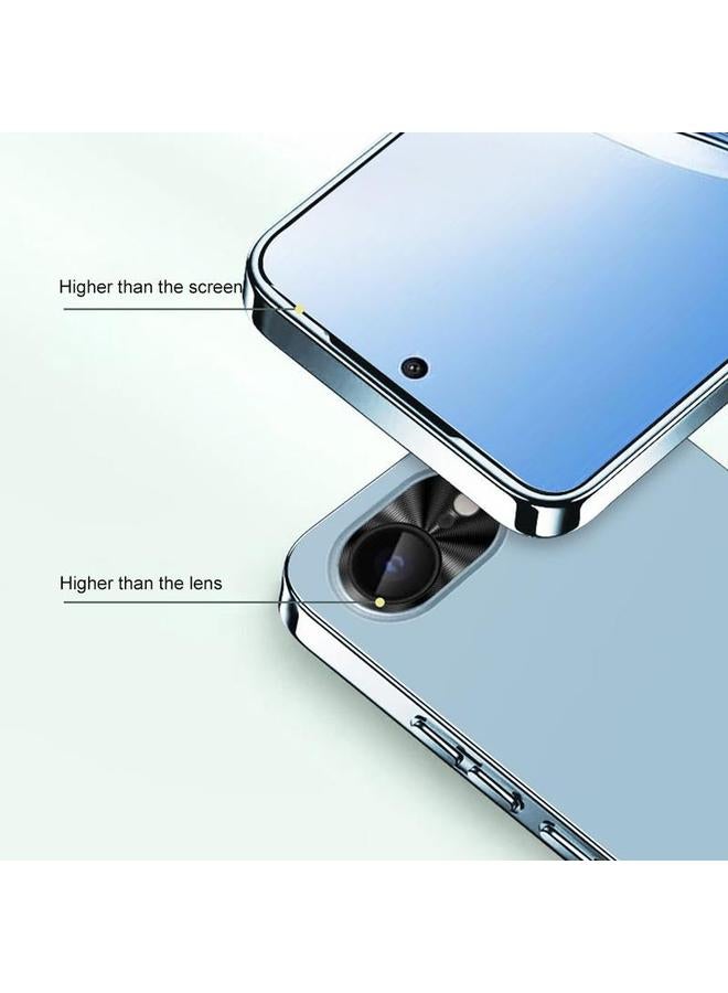 S-TOP Case For iPhone 16 Pro AG Frosted Electroplating Acrylic Phone Case - Image 3