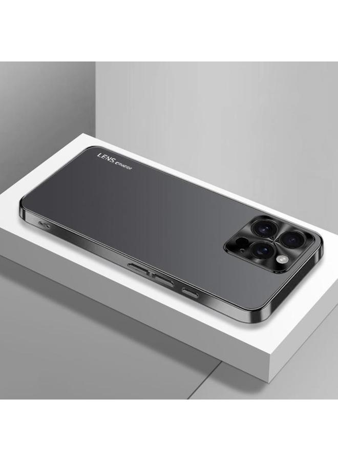 S-TOP Case For iPhone 16 Pro AG Frosted Electroplating Acrylic Phone Case - Image 1