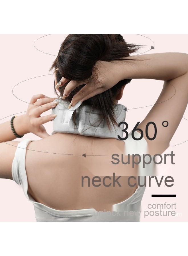 Breathable Comfort Ice Silk 360° Surround Neck Support - Relieves Neck Pressure - Essential for Office Professionals - Image 4