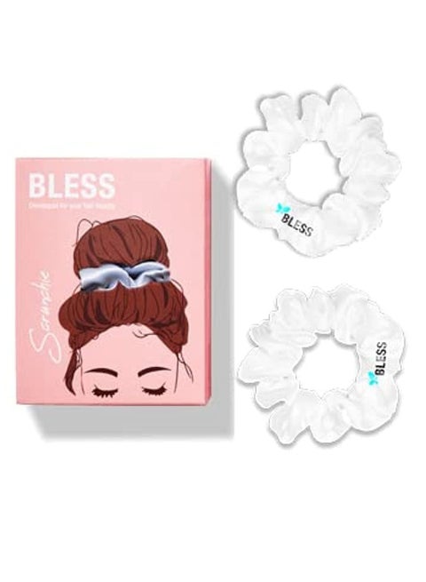 BLESS SCRUNCHIE (WHITE)