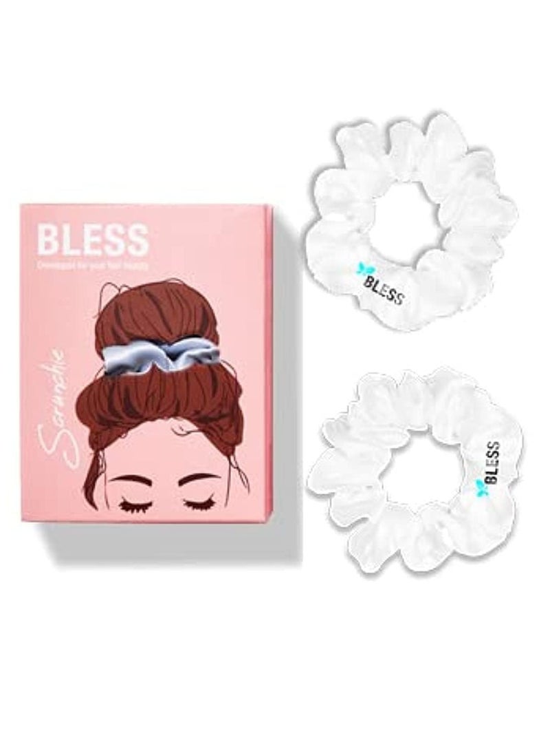 BLESS SCRUNCHIE (WHITE)
