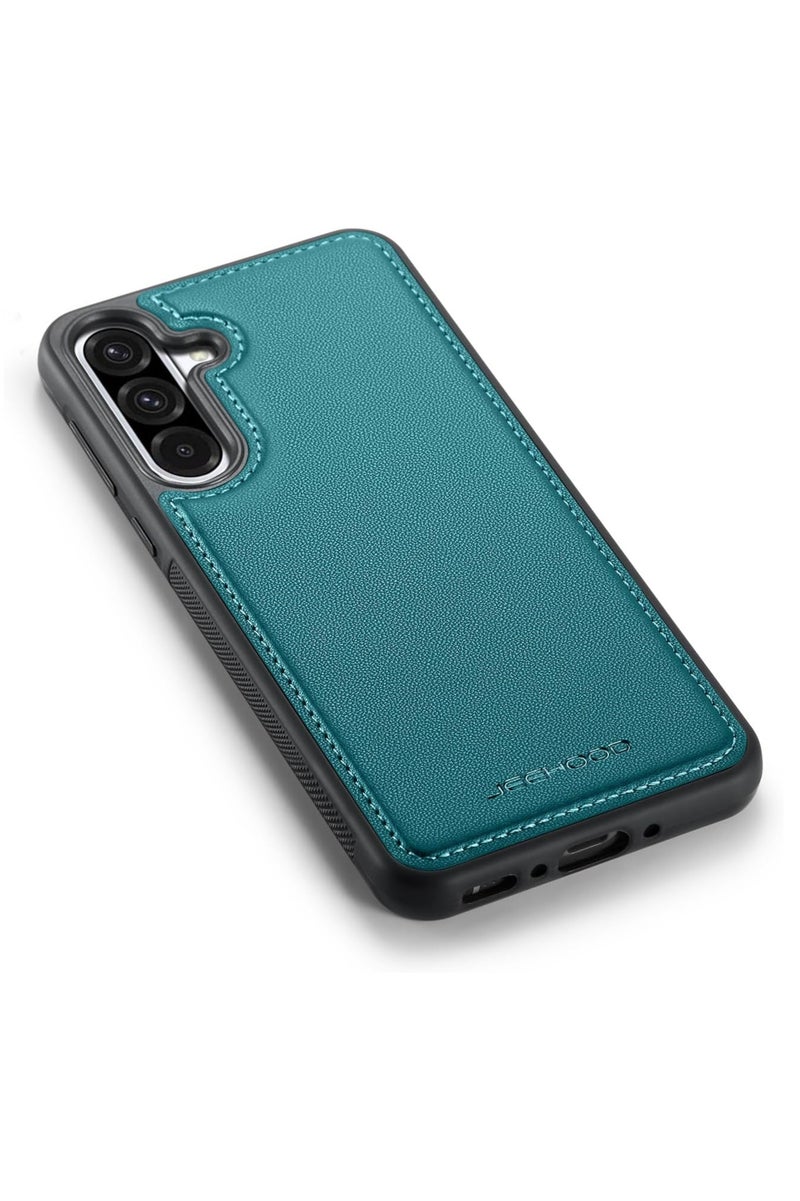 JEEHOOD CaseMe Phone Case Compatible with Samsung Galaxy A56 5G Luxury PU Leather Back Cover Cover Compatible with Samsung Galaxy A56 5G - Green - Image 3