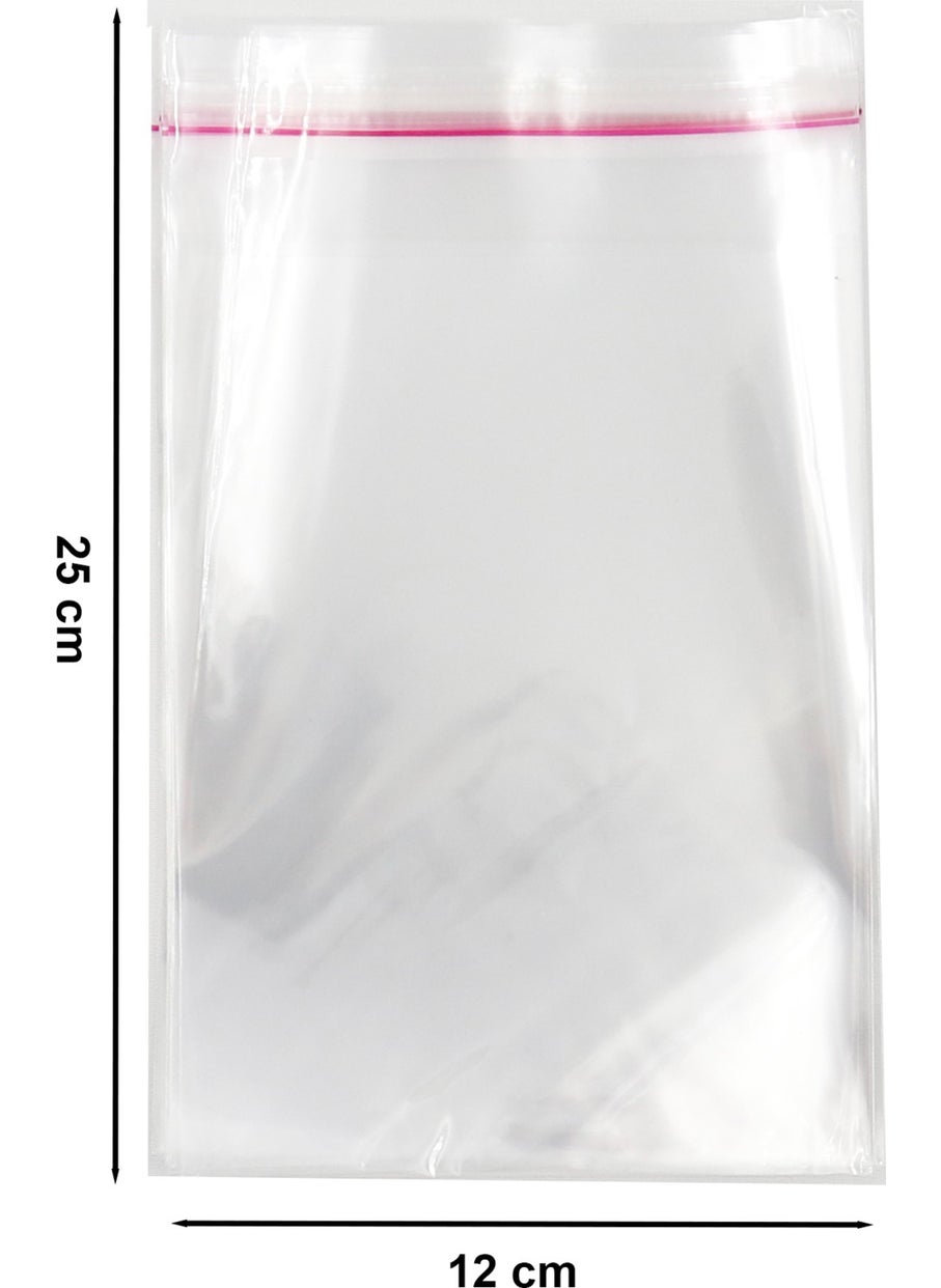 Repro Design 12X25 cm Transparent Tape Bag / 50 Pieces  - Image 3